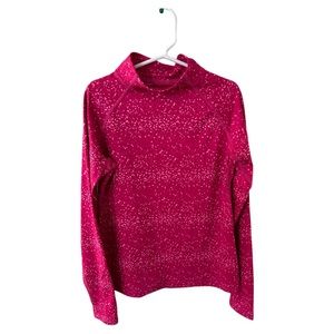 Nike pro dri-fit fitted pink youth girl top size M